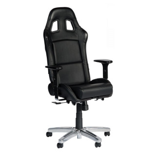 Playseat® Irodai/Gamer szék - Office Seat Black (állítható magasság, állítható karfa, fekete) PC