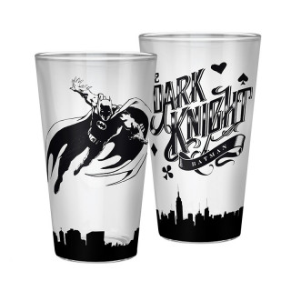 DC COMICS - Large Glass - 500 ml - Batman Dark Knight - box - Pohár - Abystyle Ajándéktárgyak