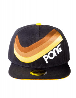 Atari - Pong Retro Striped Snapback Sapka Ajándéktárgyak