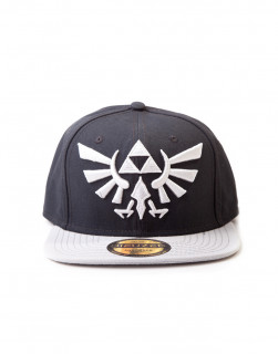 Zelda - Grey Logo Snapback Sapka Ajándéktárgyak