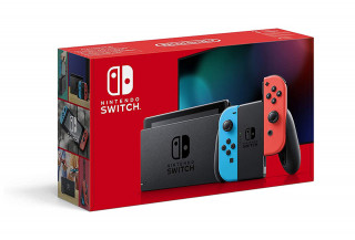 Nintendo Switch (Piros-Kék) (Új) Nintendo Switch