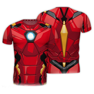 MARVEL - Tshirt cosplay "Iron Man" man XL- Póló - Abystyle Ajándéktárgyak