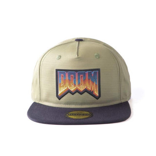 Doom Eternal Retro Logo Snapback Sapka  Ajándéktárgyak