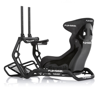 Playseat Szimulátor cockpit - Sensation Pro Black (Tartó konzolok: kormány, pedál, TV Konzol 55"-ig, fekete) PC