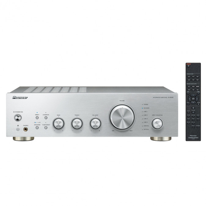 Pioneer A-40AE-S ezüst sztereó erősítő PC