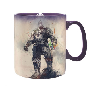 MARVEL - Bögre - 460 ml - Avengers Thanos  - Abystyle Ajándéktárgyak