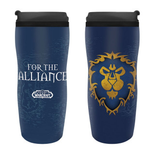 WORLD OF WARCRAFT - Travel mug Alliance - Abystyle Ajándéktárgyak