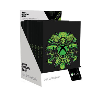 XBOX - Light Up Notebook - Abystyle Ajándéktárgyak