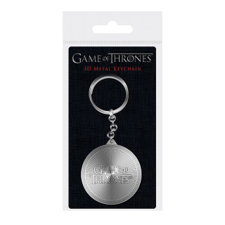 Game of Thrones 3D Metal Keychain Logo 6 cm - Fém kulcstartó Ajándéktárgyak