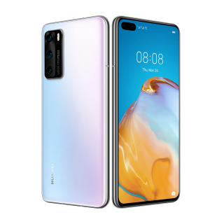 HUAWEI P40 DS Ice White - Jég Fehér Mobil