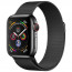 Apple Watch Series 5 44mm (GPS+Cellular) Space Black Stainless Steel with Black Milanese Loop thumbnail