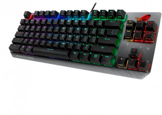 ASUS ROG STRIX SCOPE TKL HUN RGB Brown Switch mechanikus gamer billentyűzet PC