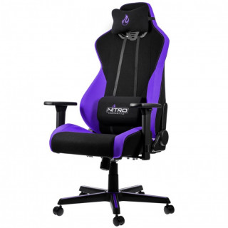 Nitro Concepts S300 Nebula Purple - Fekete/Lila (NC-S300-BP) (Bontott) PC