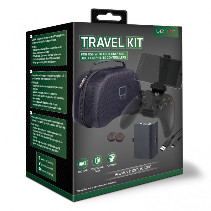 Venom VS4823 Project xCloud Mobile Gaming Travel Kit Xbox One