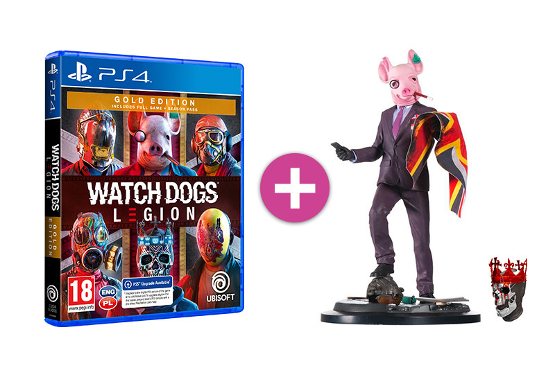 Watch Dogs Legion Gold Edition + Resistant of London szobor Ajándéktárgyak