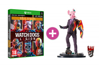 Watch Dogs Legion Gold Edition + Resistant of London szobor Ajándéktárgyak