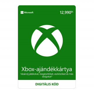 12990 forintos Microsoft XBOX ajándékkártya digitális kód Xbox One