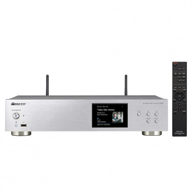 Pioneer N-30AE-S Ezüst Hálózati Lejátszó Audio