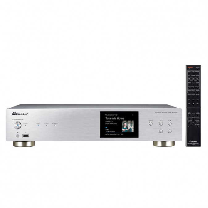 Pioneer N-50AE-S Ezüst Hálózati Lejátszó Audio