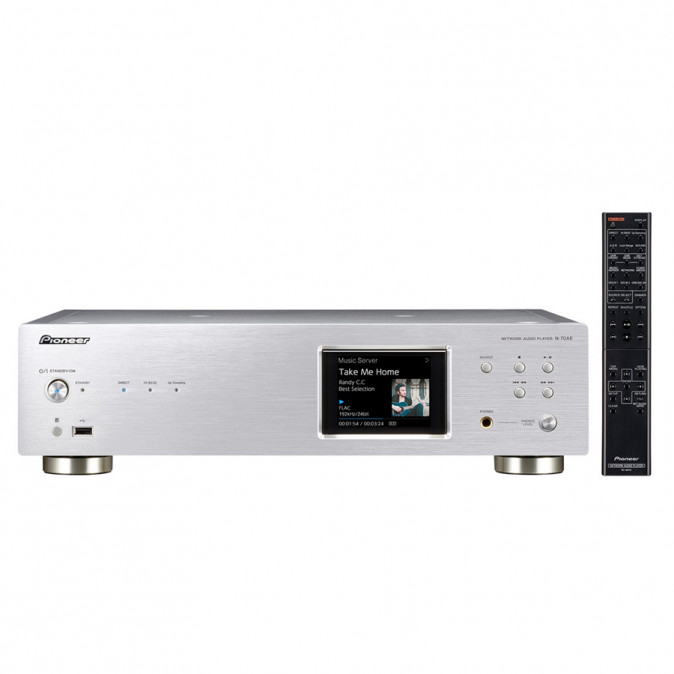 Pioneer N-70AE-S Ezüst Hálózati Lejátszó Audio