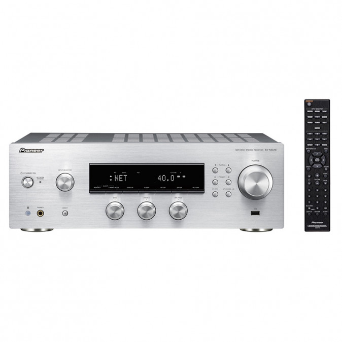 Pioneer SX-N30AE-S Ezüst Sztereó Erősítő PC