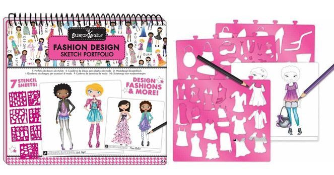Fashion Angels divattervező füzet 4518 Játék