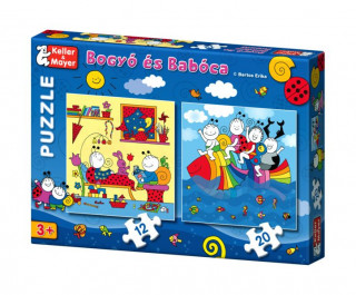 Bogyó és Babóca Puzzle Szivárványhal Játék