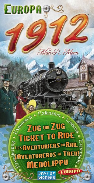 Ticket to Ride : Europe 1912 kiegészítő Játék