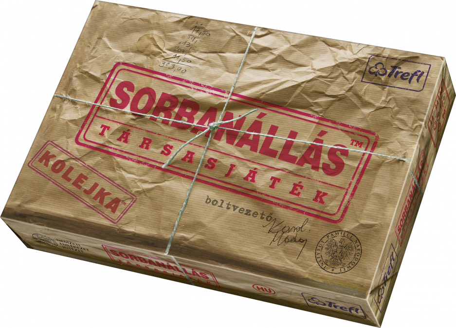 Sorban állás - A szocialista monopoly Játék