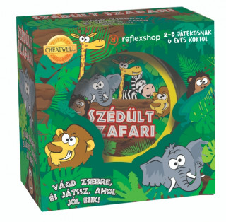 Szédült szafari társasjáték Játék