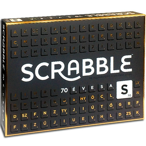 Scrabble Original 70. születésnapi limitált kiadás Játék