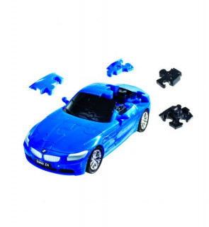 3D Puzzle - BMW Z4 - kék Játék