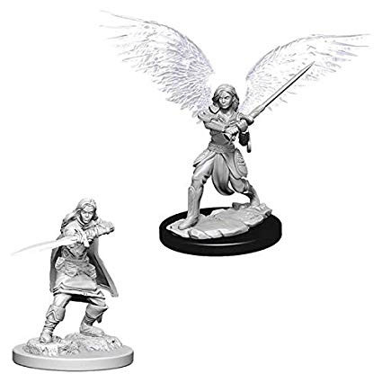 D&D Nolzur's Marvelous Miniatures: Female Aasimar Fighter Játék