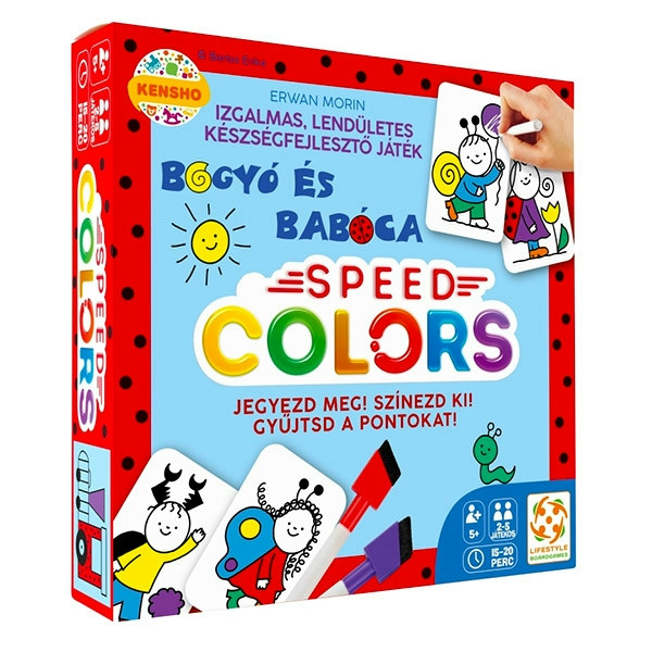 Speed Colors - Bogyó és Babóca Játék