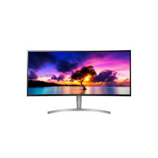 LG Monitor 38" - 38WK95C-W (IPS; Ívelt; HDR 10; Freesync; 21:9; QHD+ 3840x1600; 5ms; 300cd; HDMI; DP; USB-C; Spk; Mag) PC