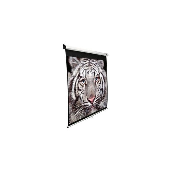 PROJ-SCR EliteScreens 71" (1:1) manuális fali vászon M71XWS1 (127 x 127 cm, Fehér váz) PC