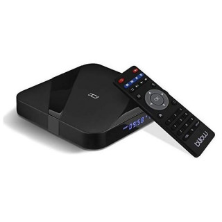 APPROX Médialejátszó - 4K Smart TV box QuadCore1,5Ghz,16GB beépített mem., Android7.1, WiFi, HDMI,BT, 2dbUSB, távkapcs. Otthon