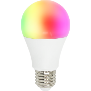 Woox Smart Home Okos Izzó - R4553 (E27, 8 Watt, 650 Lumen, 3000K, RGB, Wi-Fi, távoli elérés) Otthon