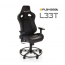 Playseat® Gamer szék - L33T BLACK (állítható magasság, állítható karfa, lábtartó, fekete) thumbnail