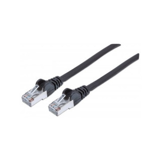 Manhattan Kábel - SFTP Patch (RJ45 to RJ45, Cat7 600Mhz, LSOH, 100% réz, 0.5m, Fekete) PC