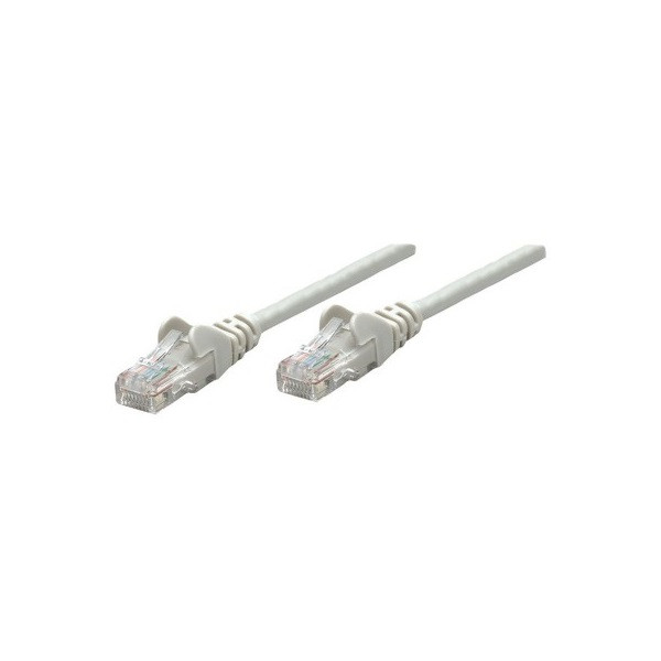 Manhattan Kábel - UTP Patch (RJ45 to RJ45, Cat5e, 1m, Szürke) PC