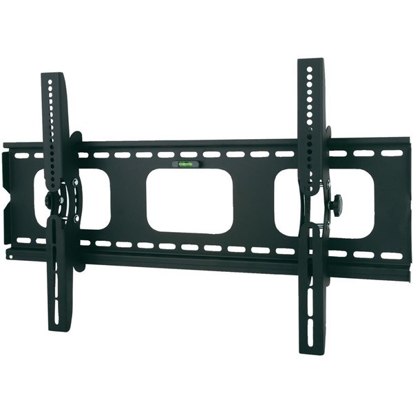 MOUNT-WALL Manhattan TV állvány - Fali, dönthető TV állvány Fekete (max.VESA:800x400)(37"-70"-ig) TV