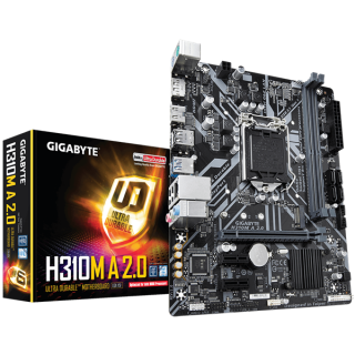 Gigabyte Alaplap - Intel H310M A 2.0 S1151 (H310, 2xDDR4 2666MHz, 1xGBE LAN, 4xSATA3, M.2, 6xUSB2.0, 4xUSB3.1) PC