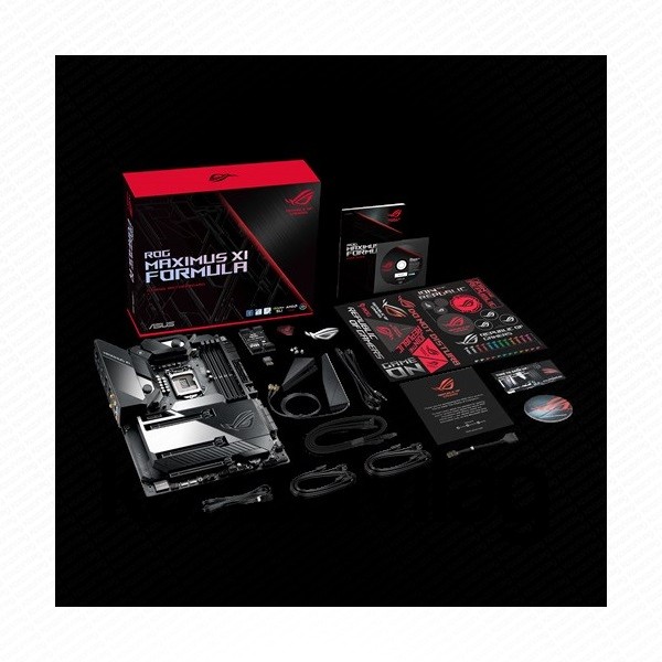 Asus Alaplap - Intel ROG MAXIMUS XI FORMULA s1151 (Z390, 4xDDR4 4400MHz, Wifi, 6xSATA3, 2xM.2, RAID 4xUSB2.0, 15xUSB3.1) PC