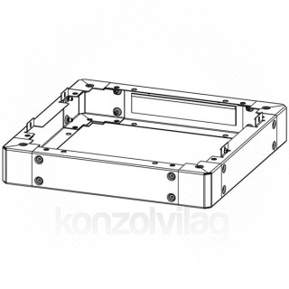 Legrand lábazat - magasító keret, MAG:100 x SZÉL: 600 x MÉLY: 800, szürke (Evoline, Estap) PC