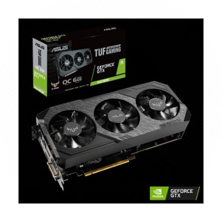 Asus Videokártya - nVidia TUF 3-GTX1660S-O6G-GAMING (6144MB, DDR6, 192bit, 1830/14002Mhz, HDMI/DP/DVI) PC