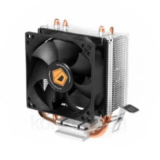 ID-Cooling CPU Cooler - SE-802 (23,3dB; max. 48,76 m3/h; 3pin csatlakozó, 2 db heatpipe, 8cm) PC