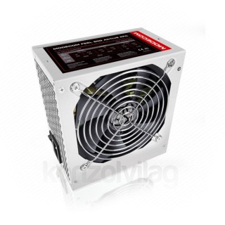 ModeCom Tápegység - Feel 600W (12cm ventilátor; PFC; Hőm.vezérelt ventilátor) PC