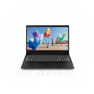 LENOVO Notebook - IdeaPad S145 (15.6" FHD, i3-1005G1, 8GB, 512GB SSD, Integrált UHD620, Fekete) PC