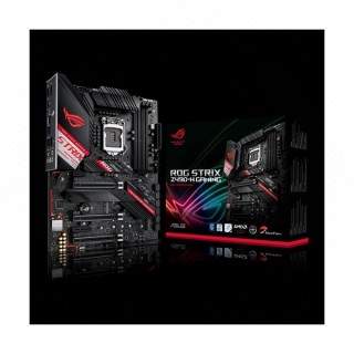 Asus Alaplap - Intel ROG STIRX Z490-H GAMING s1200 (Z490, 4xDDR4 4600MHz, 6xSATA3, 2xM.2, RAID, 5xUSB2.0, 10xUSB3.2) PC